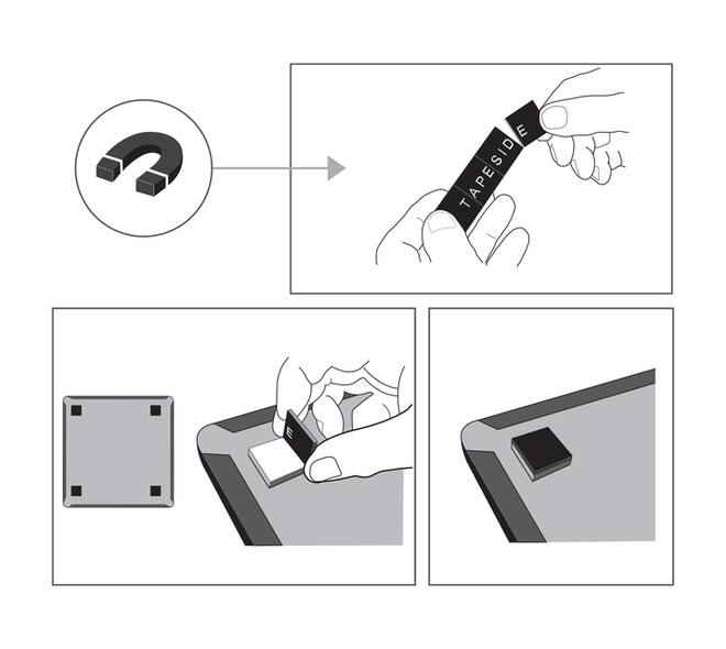 Whiteboard Nobo 21.6x28cm magnetisch assorti