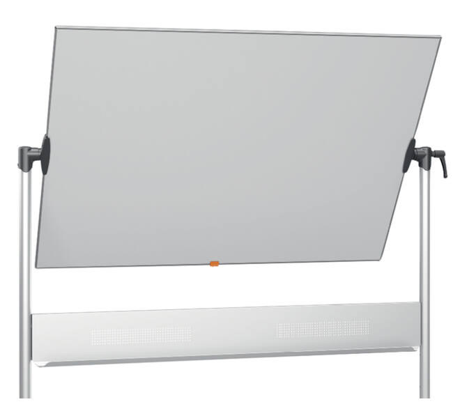Whiteboard Nobo kantelbord mobiel 90x120cm staal