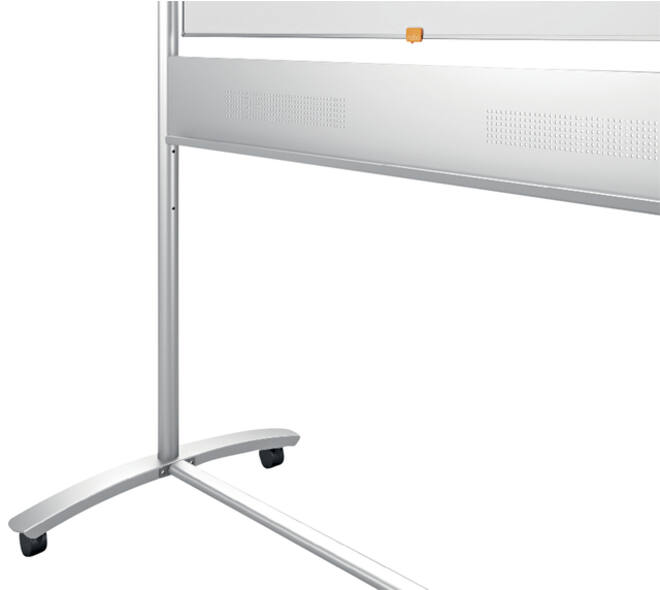 Whiteboard Nobo kantelbord mobiel 90x120cm staal