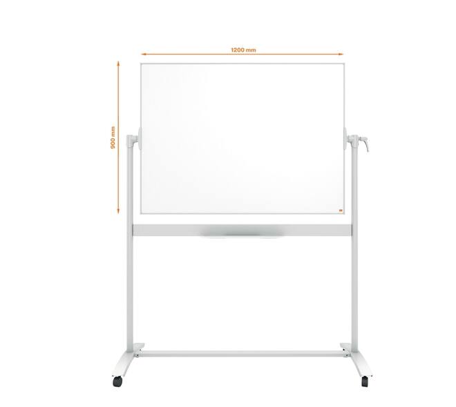 Whiteboard Nobo kantelbord 90x120cm magnetisch emaille