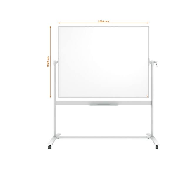 Whiteboard Nobo kantelbord 120x150cm magnetisch emaille
