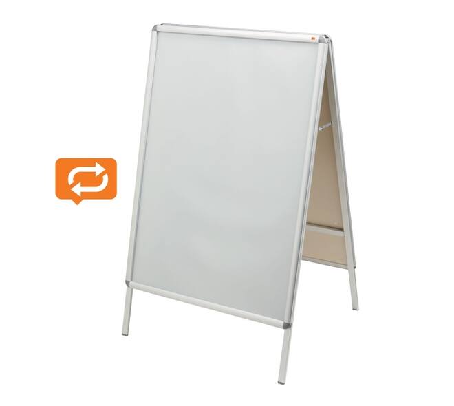 Stoepbord Nobo Essence A0 1189x841mm met kliklijst