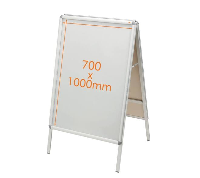 Stoepbord Nobo Essence 70x100cm met kliklijst