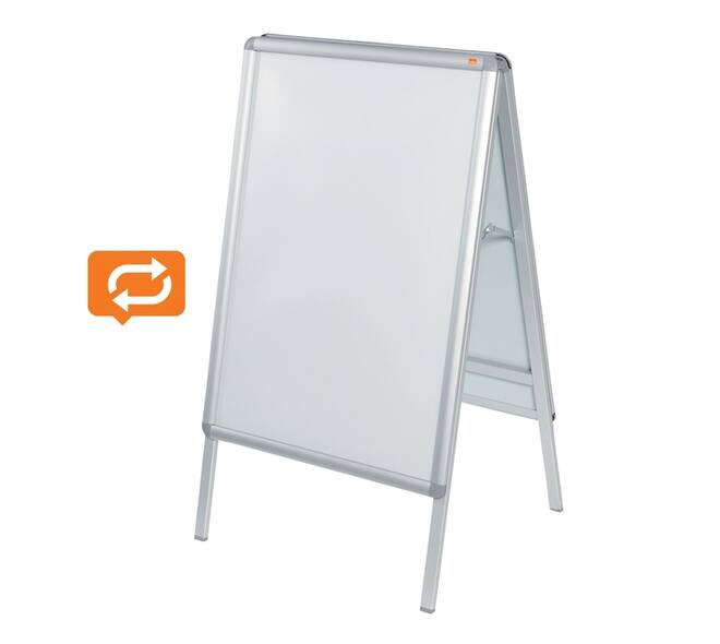 Stoepbord Nobo Essence A1 met kliklijst