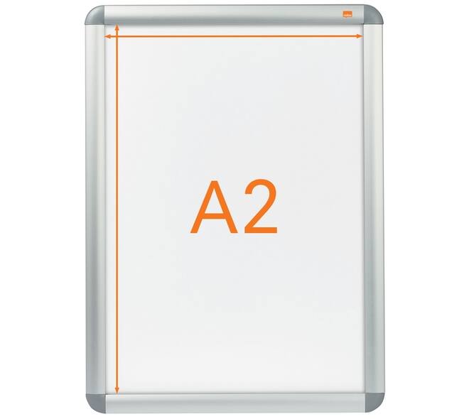 Kliklijst Nobo Essence A2 aluminium