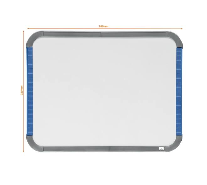 Whiteboard Nobo Slim Line 22x28cm wit
