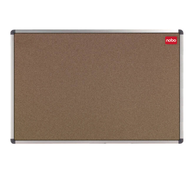 Prikbord Nobo Elipse 60x90cm kurk