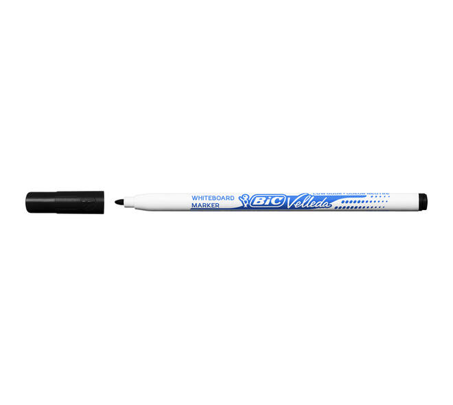 Whiteboardmarker Bic Velleda 1721 rond fijn zwart