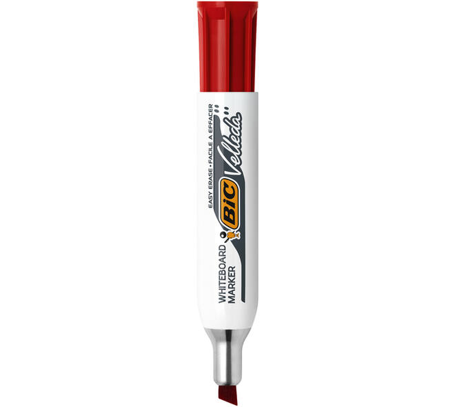 Whiteboardmarker Bic Velleda 1781 schuin large rood