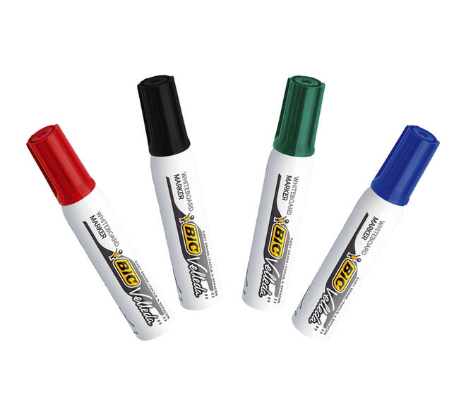 Whiteboardmarker Bic Velleda 1781 schuin large blauw