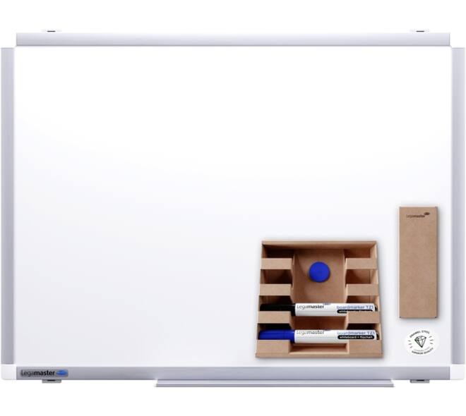 Whiteboard Legamaster Premium+ 45x60cm magnetisch emaille