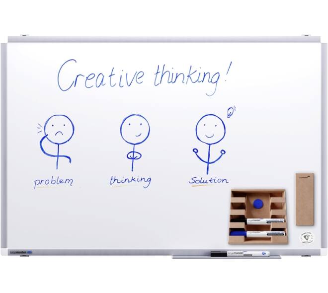 Whiteboard Legamaster Premium+ 60x90cm magnetisch emaille