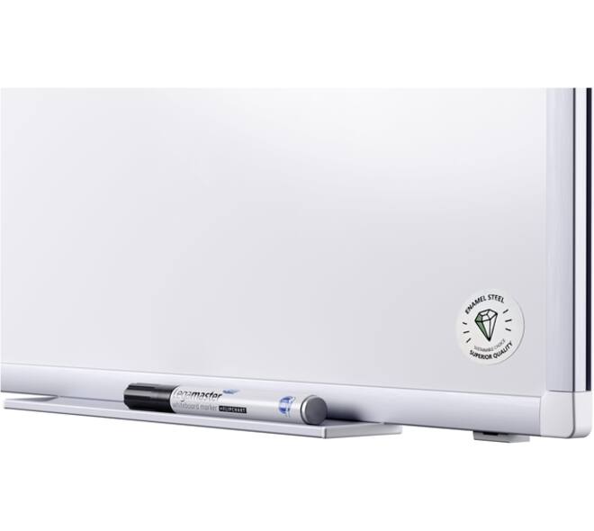 Whiteboard Legamaster Premium+ 90x120cm magnetisch emaille