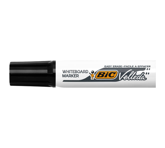 Viltstift Bic Velleda 1781 whiteboard schuin large assorti 4 stuks