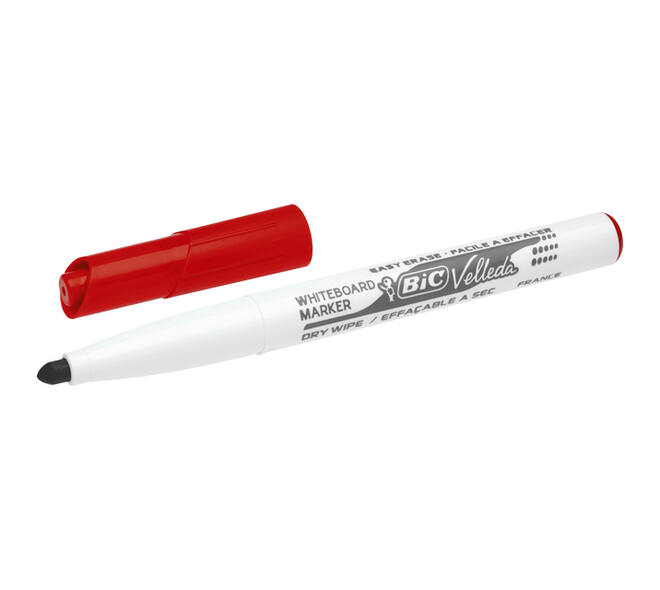 Whiteboardmarker Bic Velleda 1741 rond medium rood