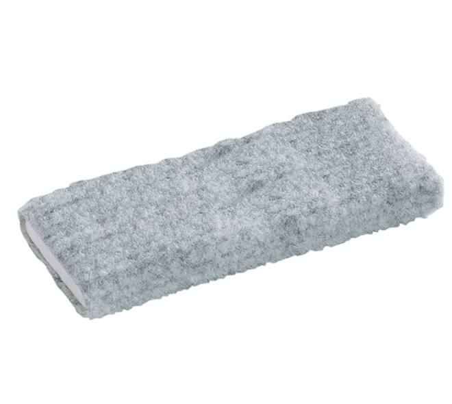 Navulling Nobo tbv magnetische whiteboardwisser zwart 10 stuks