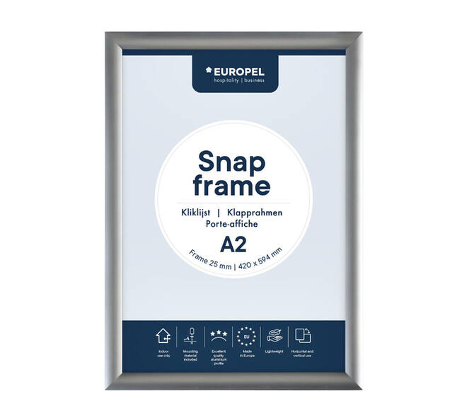 Kliklijst Europel A2 25mm