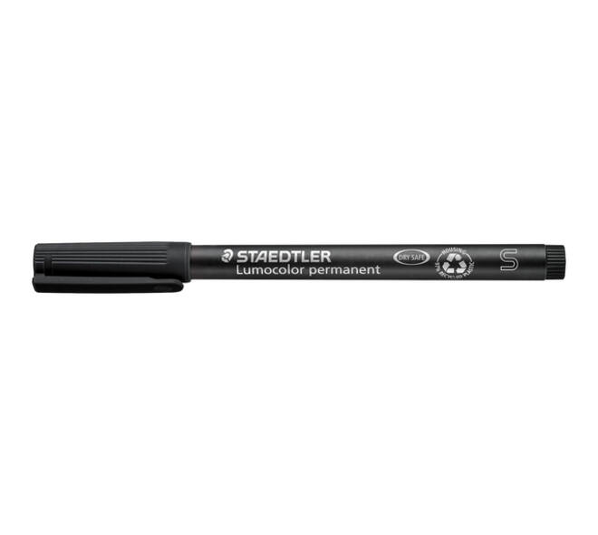 Viltstift Staedtler Lumocolor 313 permanent S zwart