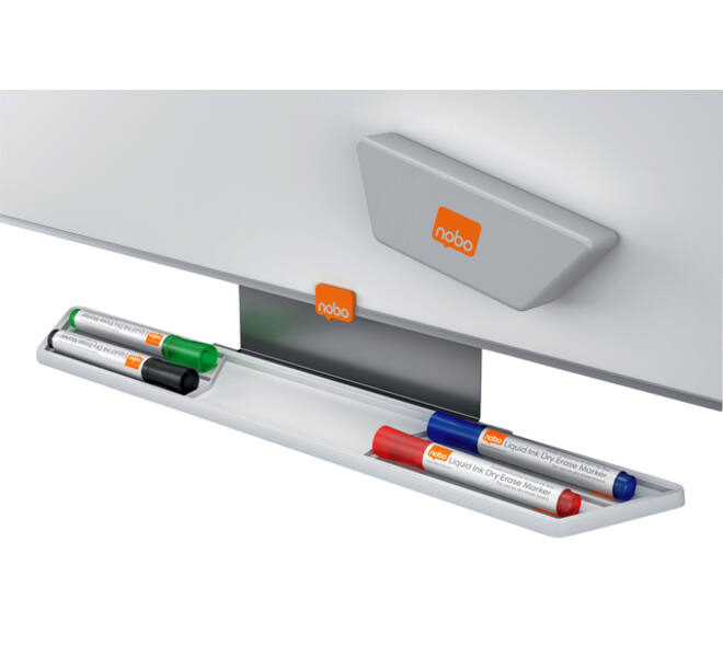 Magneet Nobo 22mm oranje 4 stuks