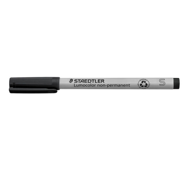 Viltstift Staedtler Lumocolor 311 non permanent S zwart