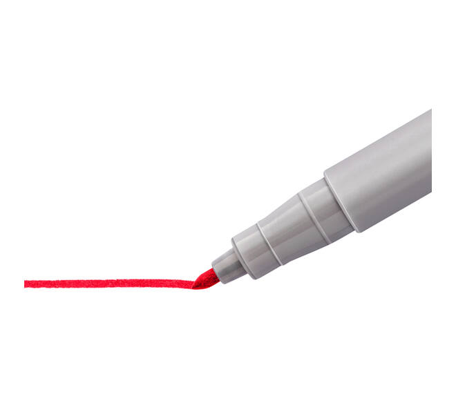 Viltstift Staedtler Lumocolor 315 non permanent M assorti 4 stuks