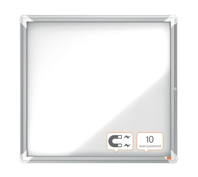 Binnenvitrine Nobo Premium Plus 6xA4 draaideur magnetisch