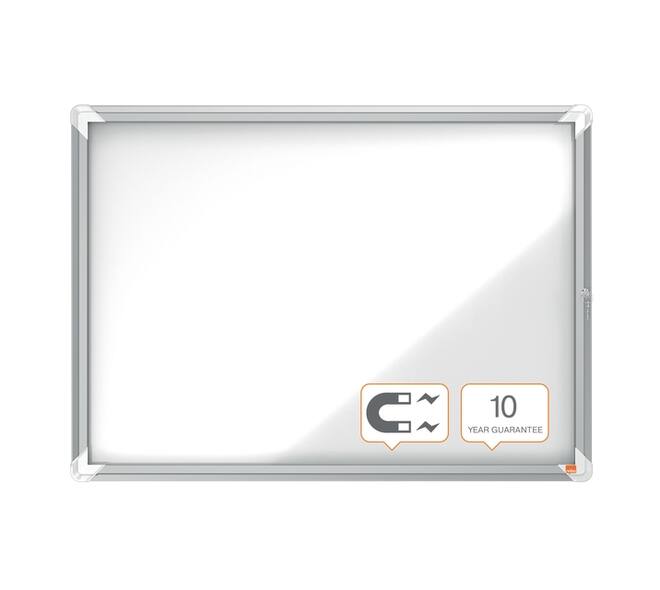 Binnenvitrine Nobo Premium Plus 8xA4 draaideur magnetisch