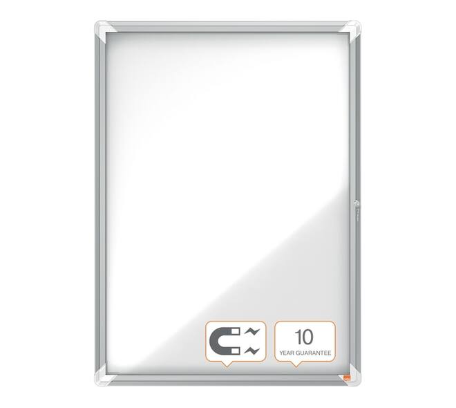 Binnenvitrine Nobo Premium Plus 9xA4 draaideur magnetisch