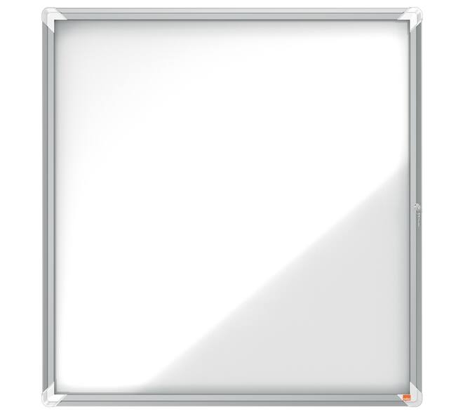 Buitenvitrine Nobo Premium Plus 12xA4 draaideur magnetisch