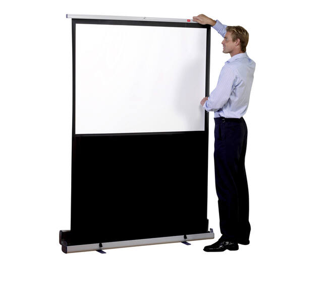 Projectiescherm Nobo draagbaar 122x162cm