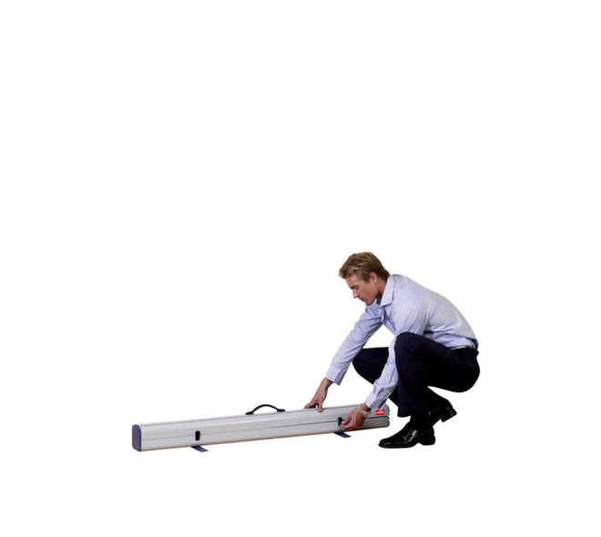 Projectiescherm Nobo draagbaar 122x162cm