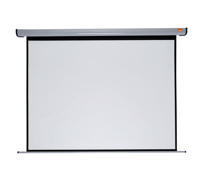 Projectiescherm Nobo wandmodel elektrisch 192x144cm
