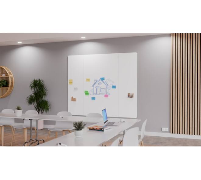 Whiteboard Legamaster Wall-Up 200x59,5cm