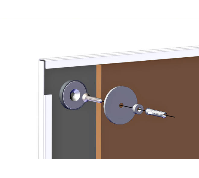 Whiteboard Legamaster Board-Up 75x50cm