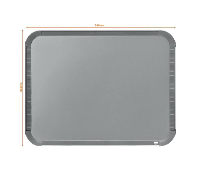 Whiteboard Nobo Slim Line 22x28cm zilver
