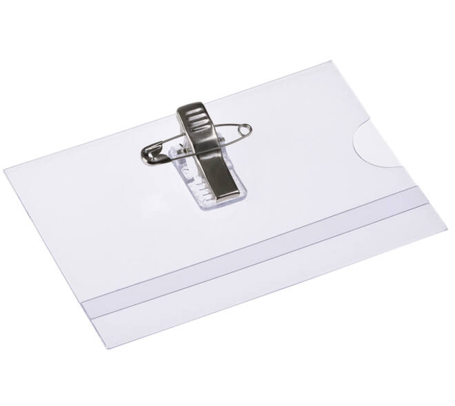Badge Europel met clip en speld 90x60mm