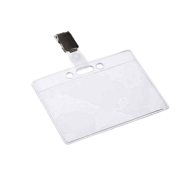 Badge Europel met strip en clip 90x60mm