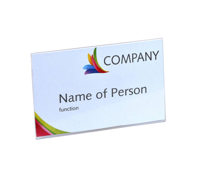 Badge Europel magnetisch 90x55mm
