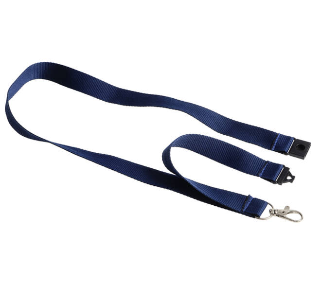 Badgekoord Europel donkerblauw