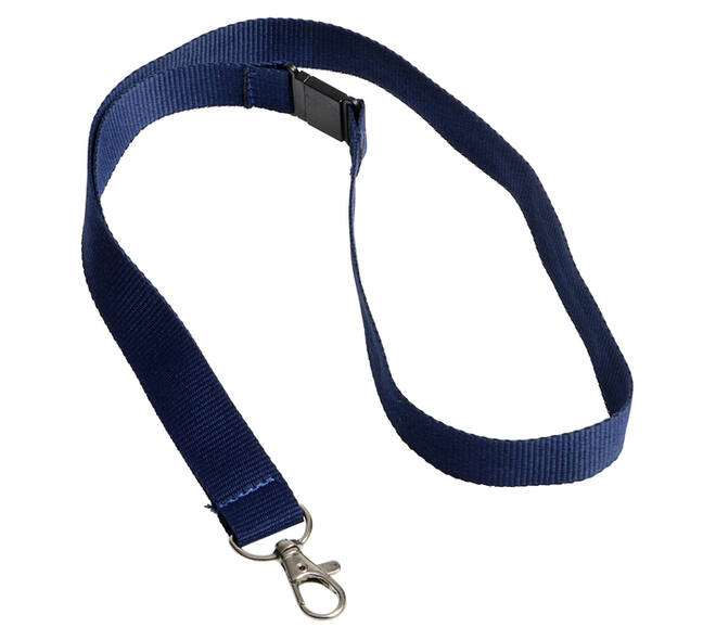 Badgekoord Europel donkerblauw