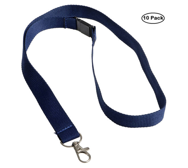 Badgekoord Europel donkerblauw