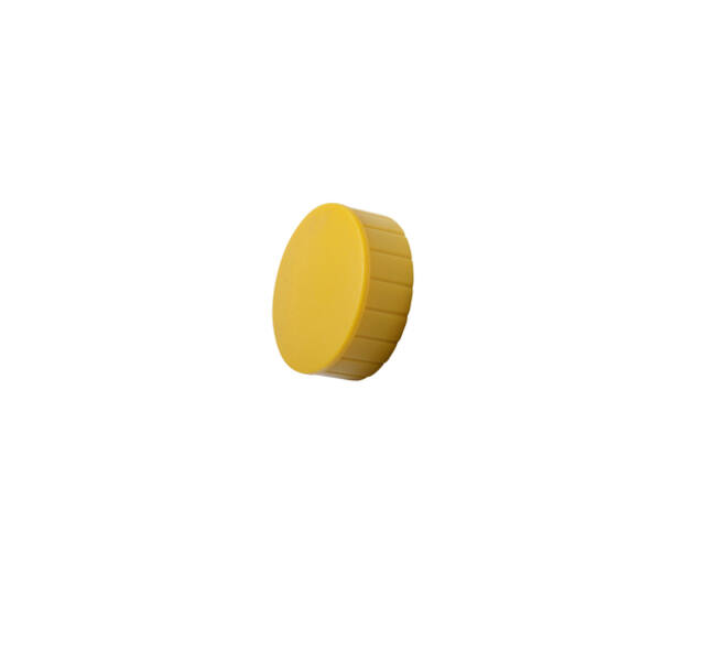 Magneet MAUL Solid 38mm 2500gr geel 10 stuks