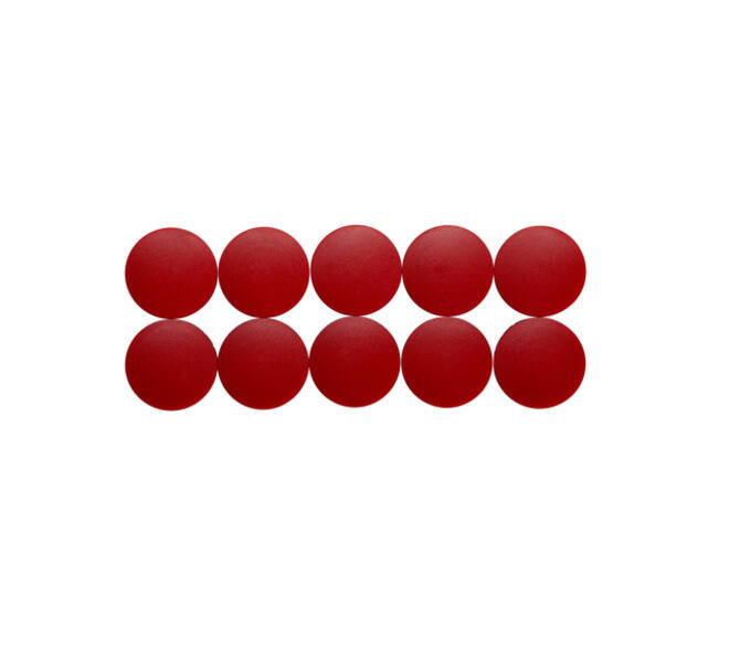 Magneet MAUL Solid 38mm 2500gr rood 10 stuks