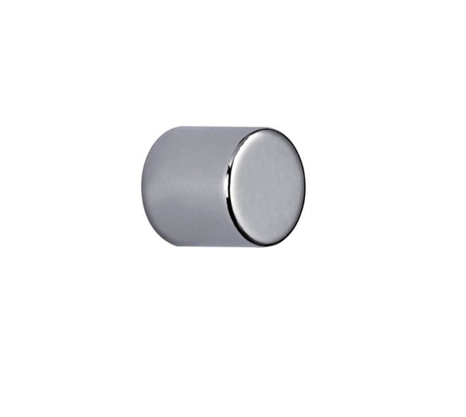 Magneet MAUL Neodymium koker 10x10mm 4kg nikkel 4 stuks