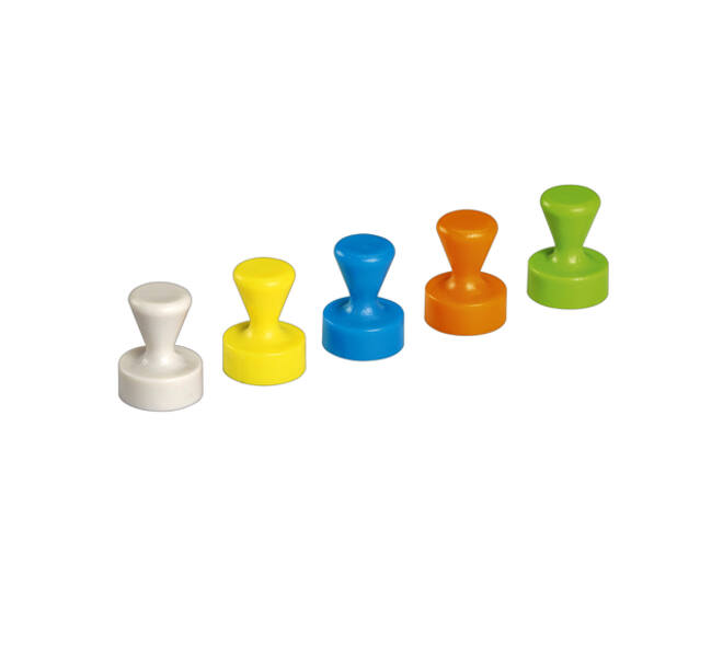 Magneet MAUL Neodymium kegel 12mm 1.5kg assorti 10 stuks