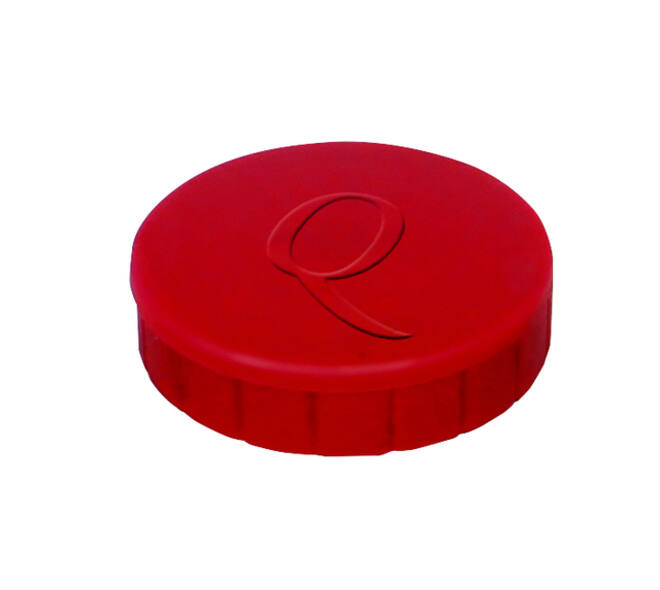 Magneet Quantore 20mm 300gram rood 10 stuks