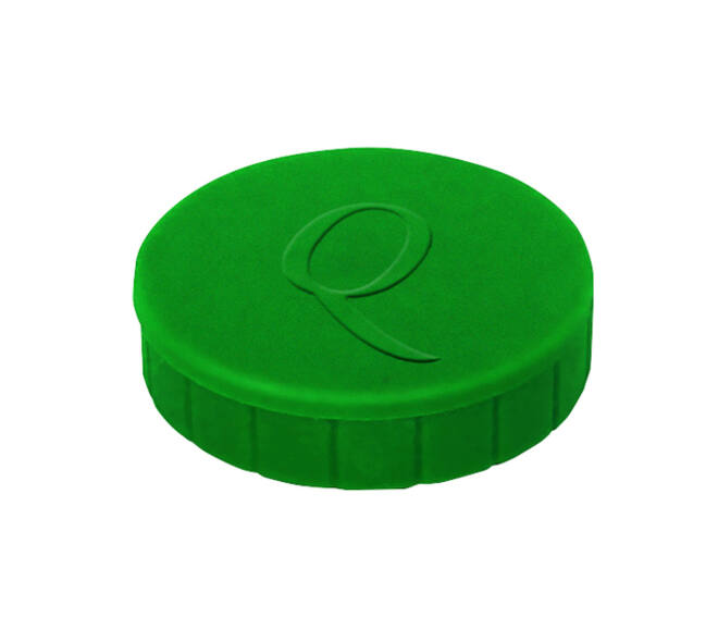 Magneet Quantore 20mm 300gram groen 10 stuks