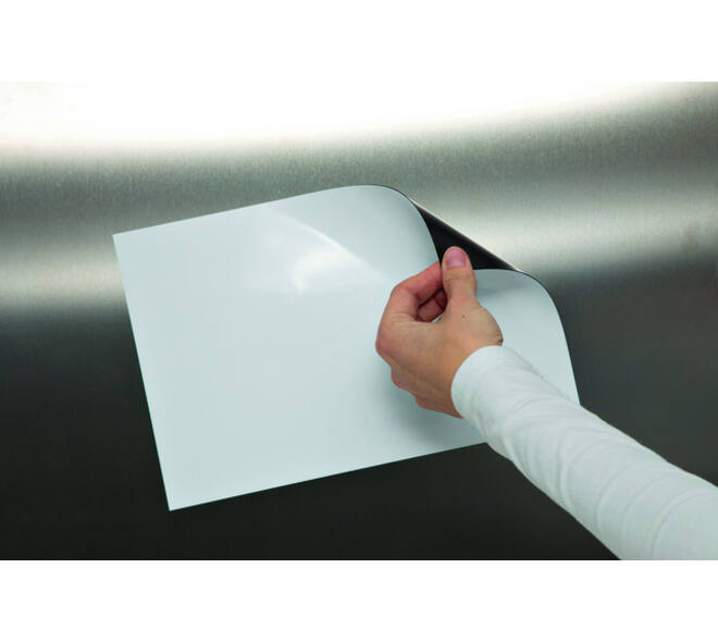Magneetvel MAUL 200x300mm wit beschrijf- wisbaar en te knippen