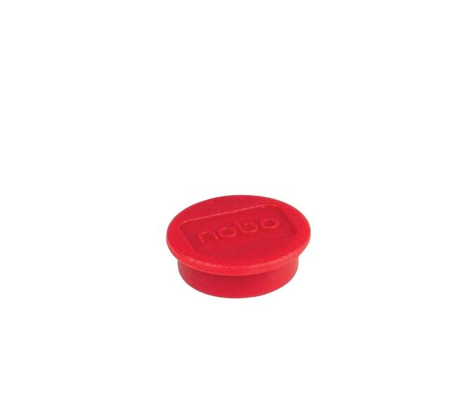 Magneet Nobo 38mm rood 4 stuks