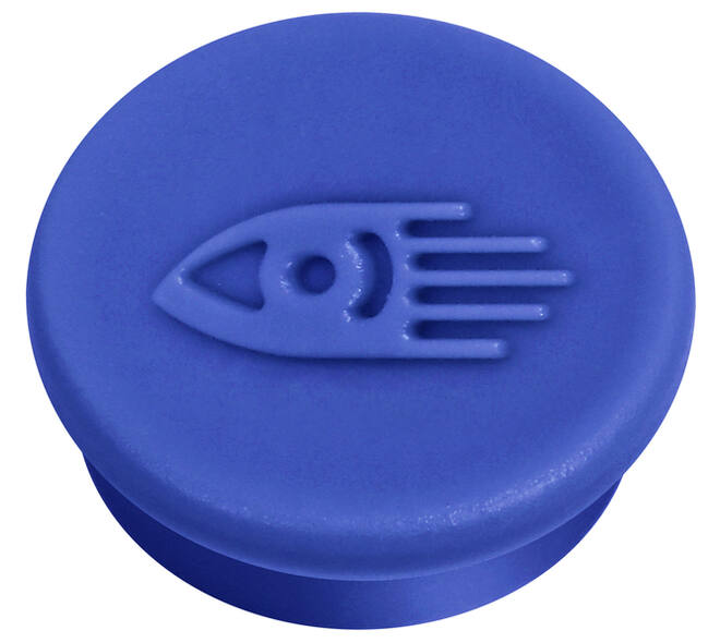 Magneet Legamaster 20mm 250gr blauw 8 stuks